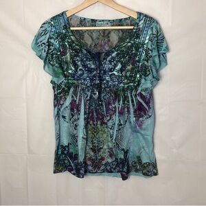 Unity World Wear Petite Butterfly Sleeves Large Petite